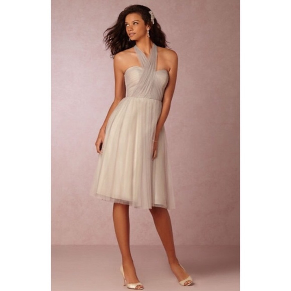 BHLDN Maia Convertible Blush Dress - Picture 5 of 6